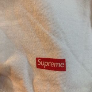 Hanes x supreme shirt